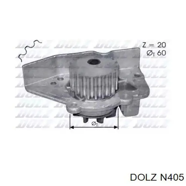 Купить N405 Dolz Насос охлаждения