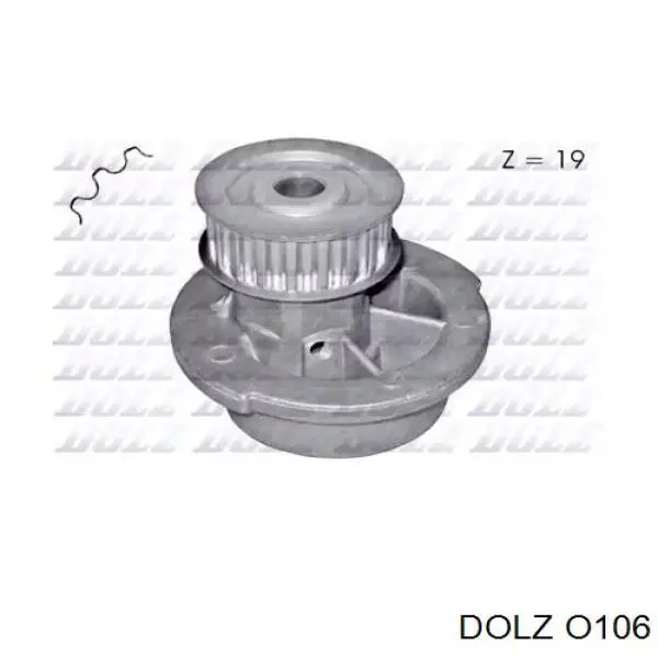 O106 Dolz Насос водяной