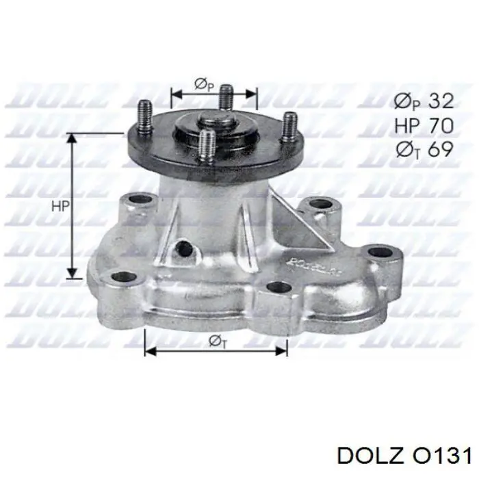 Помпа охлаждения Dolz O131 цена, от 29.96 USD