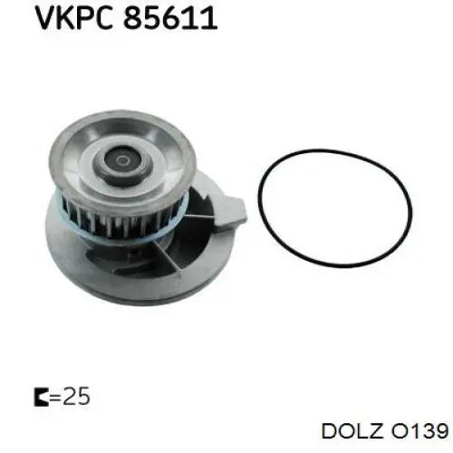 O139 Dolz Насос водяной