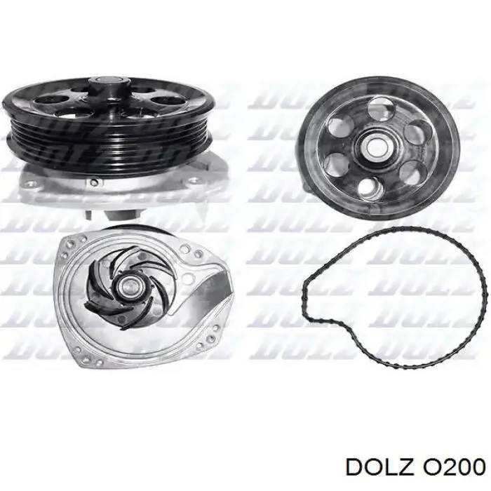 O200 Dolz bomba de água (bomba de esfriamento)