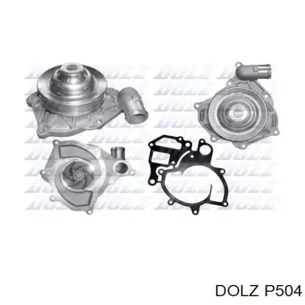 99610601174 Porsche bomba de água (bomba de esfriamento)