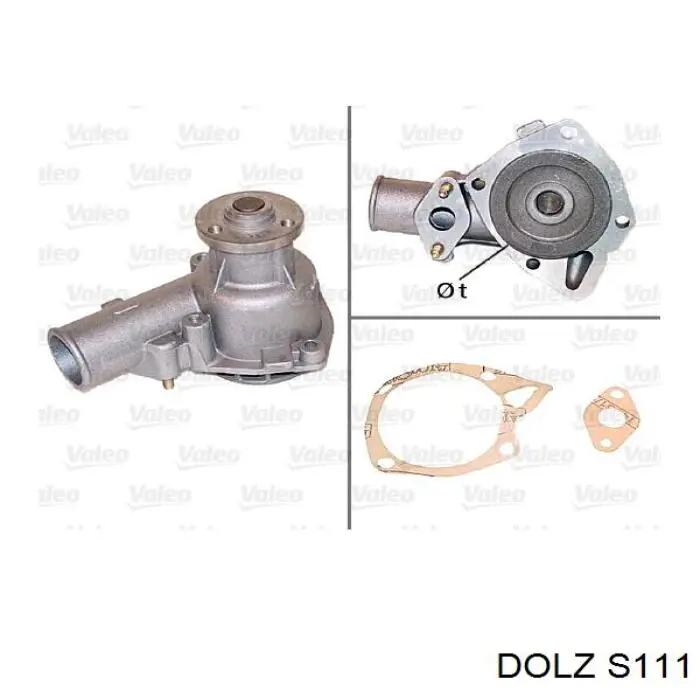 S111 Dolz Насос водяной