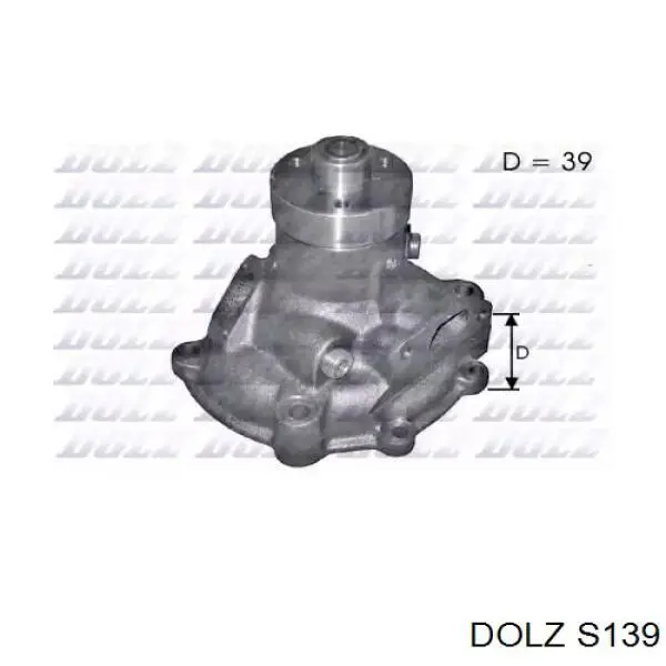 S139 Dolz Насос водяной