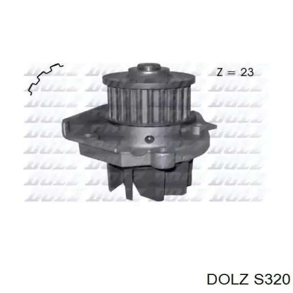 Помпа охлаждения Dolz S320 цена, от 28.26 USD