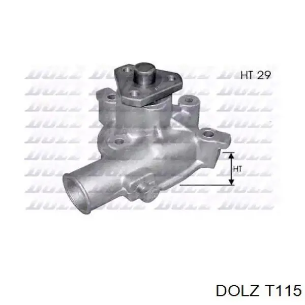 T115 Dolz Насос водяной