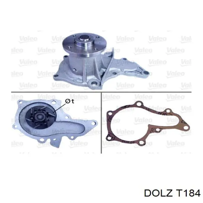 Купить T184 Dolz Насос охлаждения