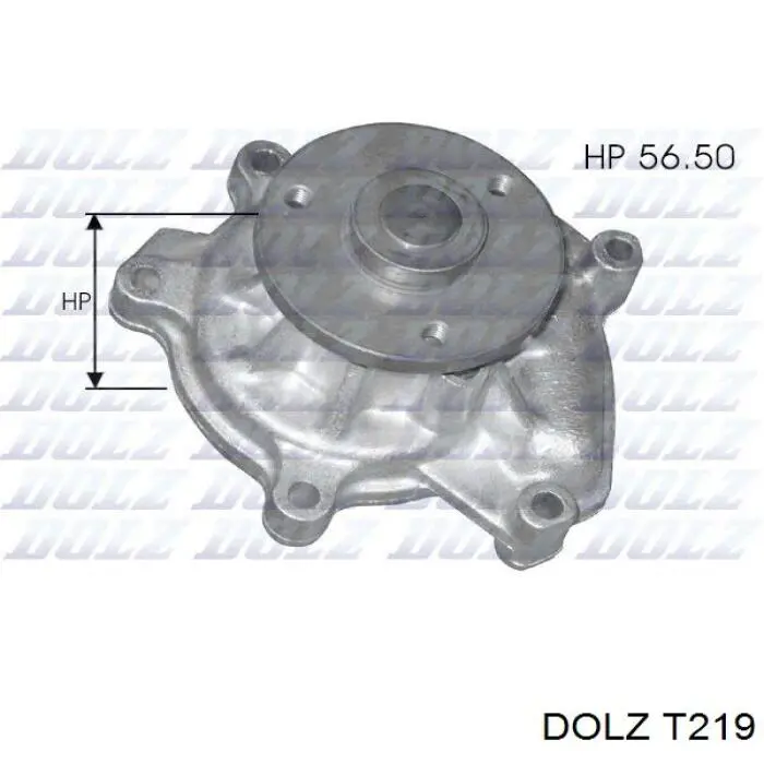 Bomba de agua T219 Dolz