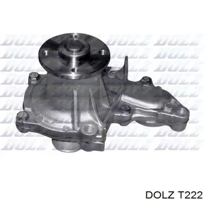 T222 Dolz помпа водяная (насос охлаждения, в сборе с корпусом)