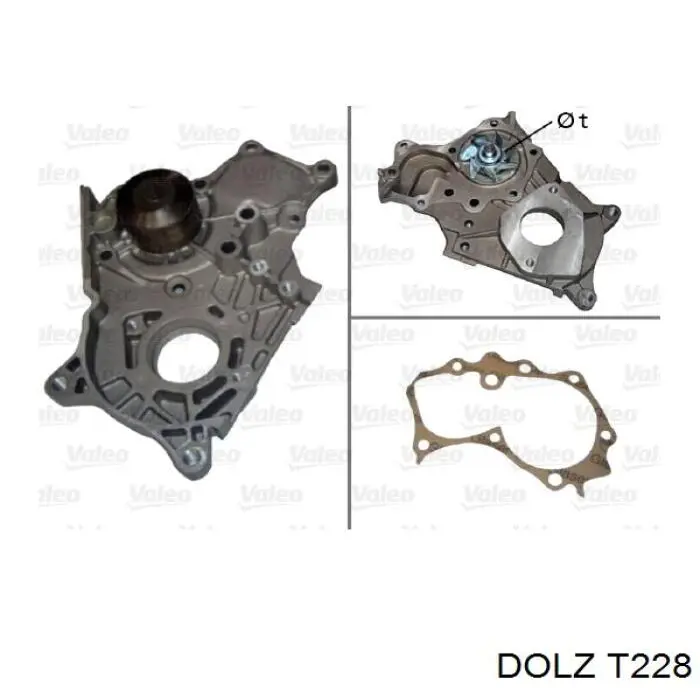 T228 Dolz Насос водяной