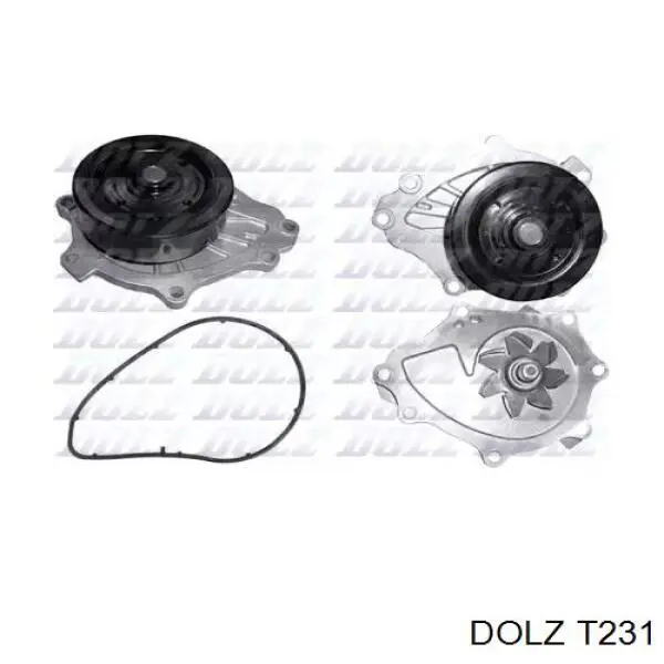 T231 Dolz Насос водяной