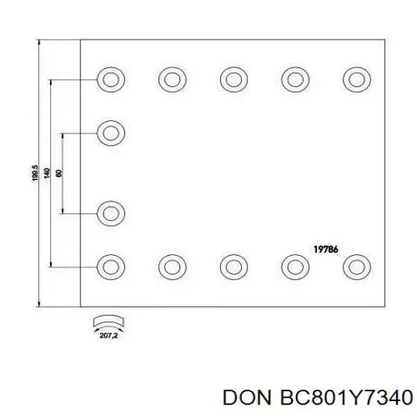 Накладка тормозная задняя (TRUCK) Jurid/Bendix 1957401070 цена, от 84.27 USD