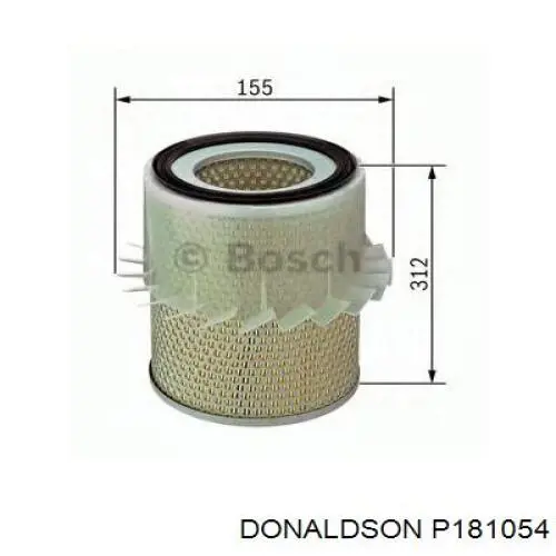 Воздушный фильтр P181054 Donaldson