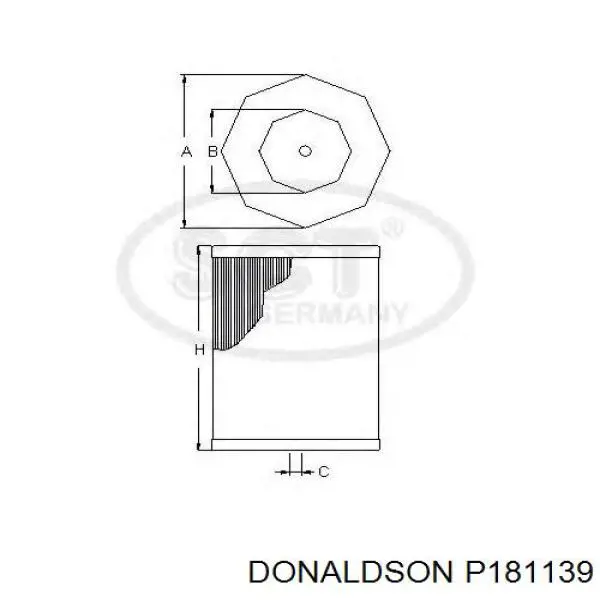 Элемент воздушного фильтра Donaldson P181139 цена, от 66.45 USD