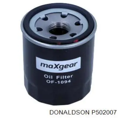P502007 Donaldson filtro de óleo