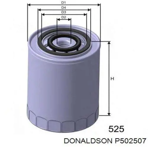 Масляный фильтр P502507 Donaldson