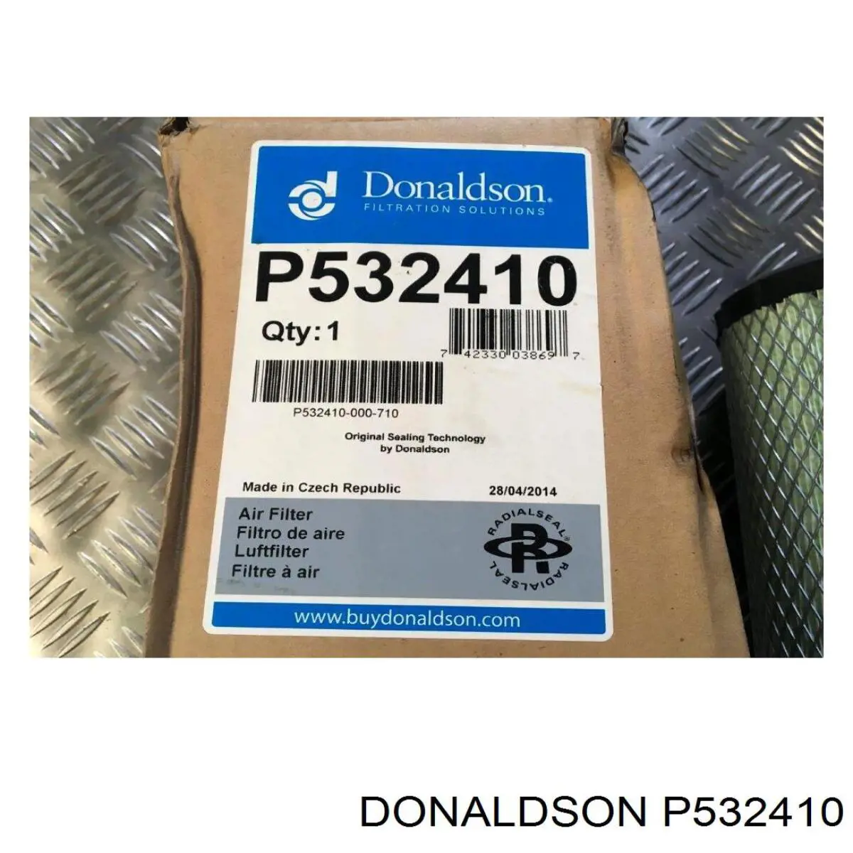 P532410 Donaldson Воздушный фильтр двигателя