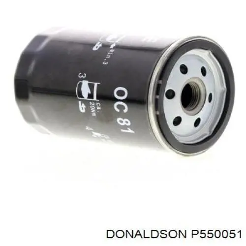 Фільтр масляний P550051 Donaldson