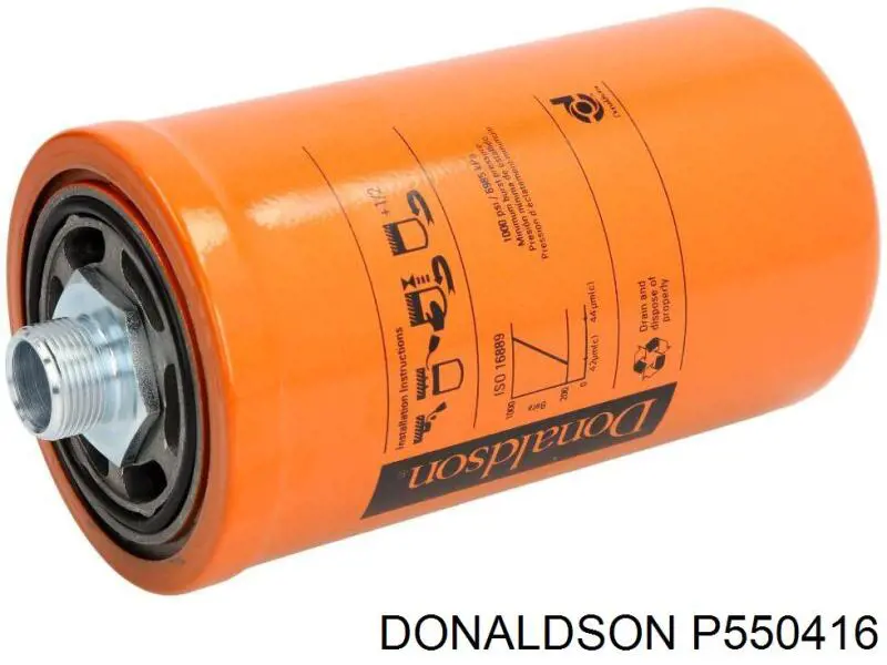 Фильтр гидравлической системы P550416 Donaldson