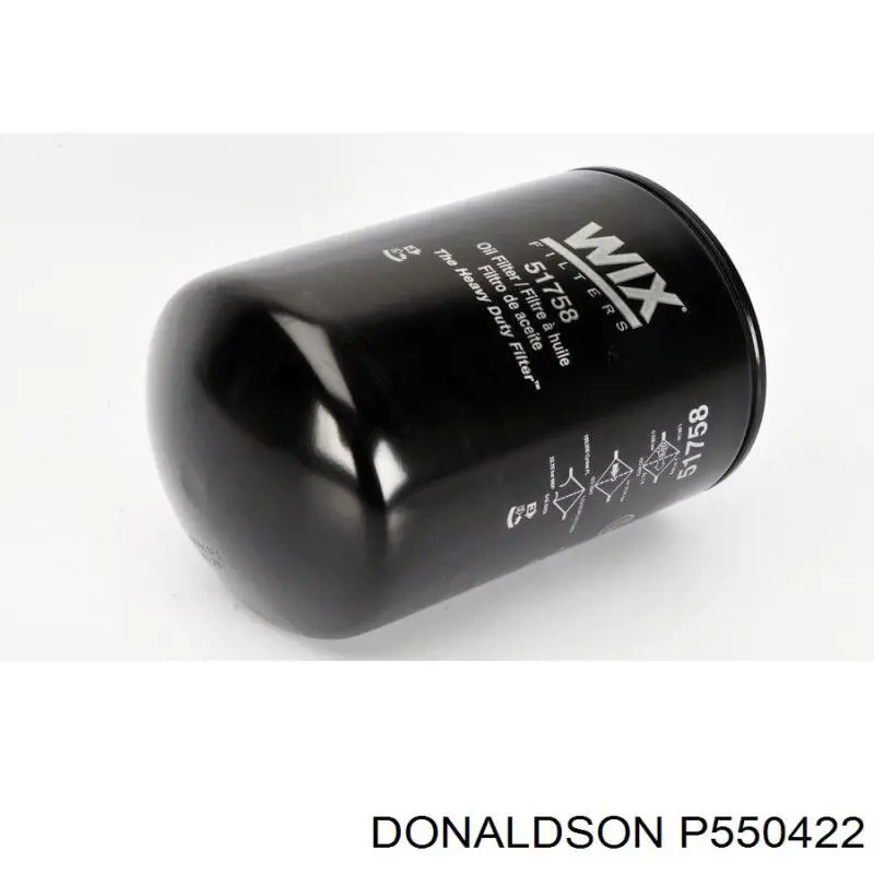 P550422 Donaldson масляный фильтр
