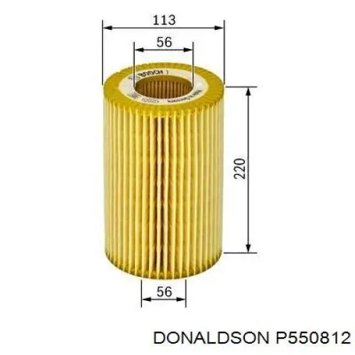 Фильтр масла Donaldson P550812