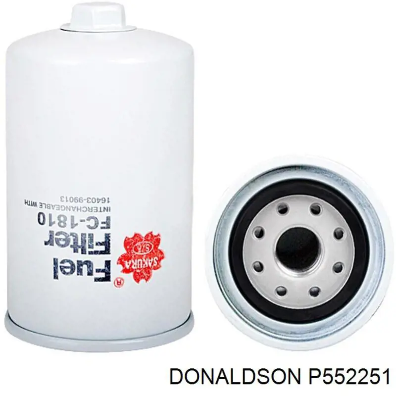 Фильтр тонкой очистки топлива Donaldson P552251 цена, от 8.81 USD