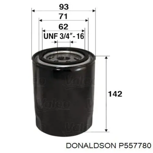 Купить P557780 Donaldson Фильтр центробежный очистки масла