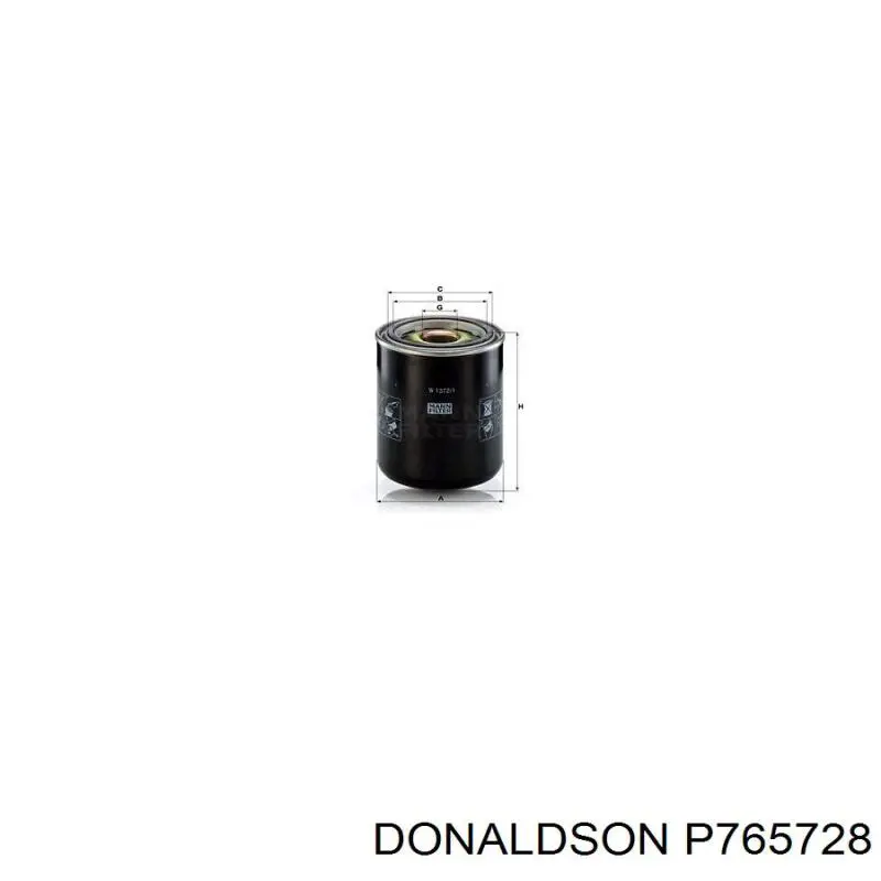 Фильтр гидравлики рулевой рейки Donaldson P765728 цена, от 89.13 USD