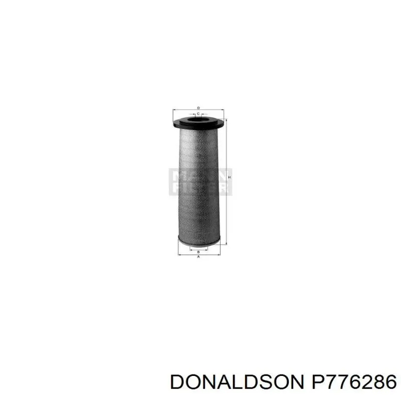 P776286 Donaldson Воздушный фильтр двигателя