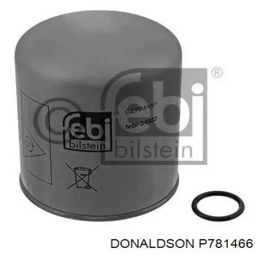 Фильтр осушителя воздуха (влагомаслоотделителя) (TRUCK) Donaldson P781466 цена, от 14.07 USD