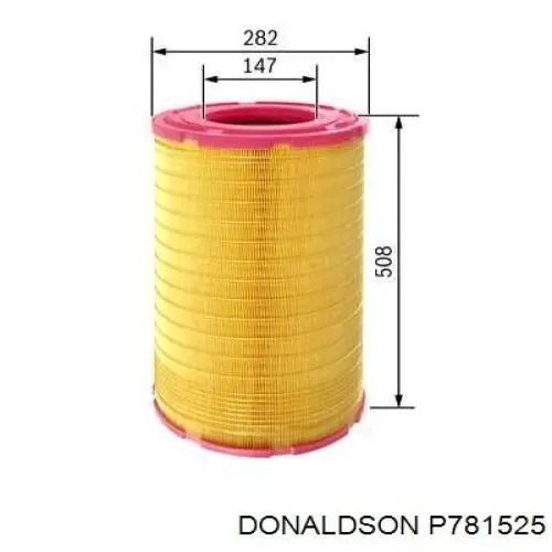 Элемент воздушного фильтра Donaldson P781525 цена, от 58.13 USD