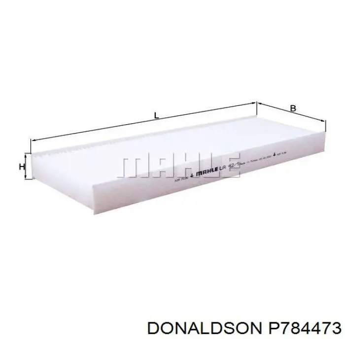 Фильтр воздушный отопителя Donaldson P784473 цена, от 3.32 USD