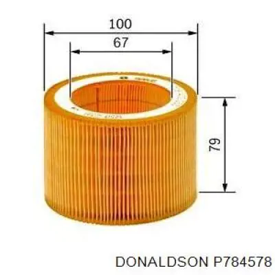 Воздушный фильтр P784578 Donaldson