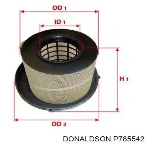 Элемент воздушного фильтра Donaldson P785542 цена, от 108.08 USD