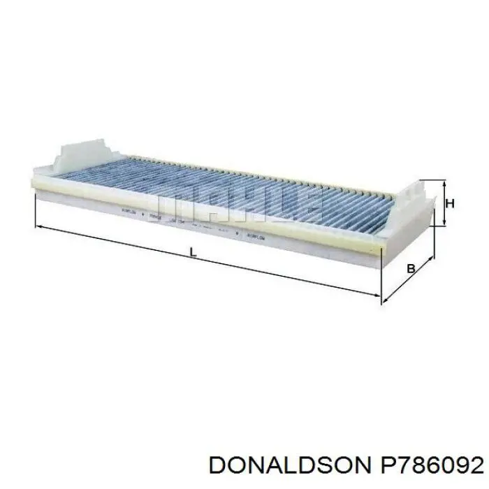 P786092 Donaldson фильтр салона