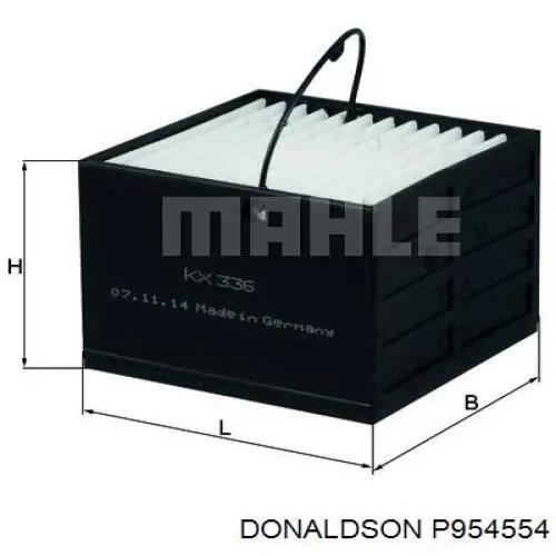 Купить P954554 Donaldson Фильтр-отстойник топлива грубой очистки