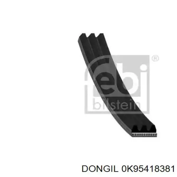 Клиновый ремень Dongil 0K95418381 цена, от 4.23 USD
