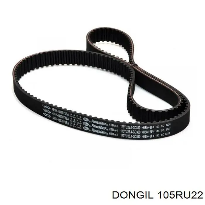 Ремень ГРМ 105RU22 Dongil