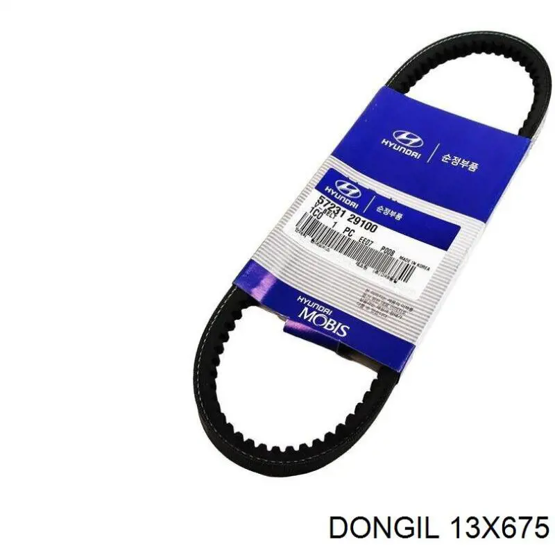 13X675 Dongil ремень генератора