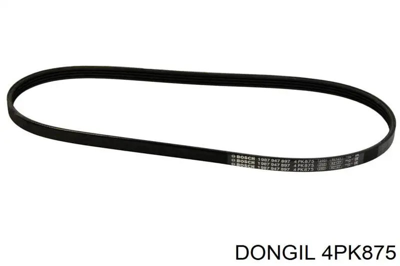 Ремень генератора 4PK875 Dongil
