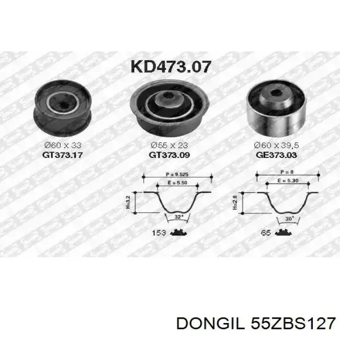 Ремень балансировочного вала Dongil 55ZBS127 цена, от 3.89 USD