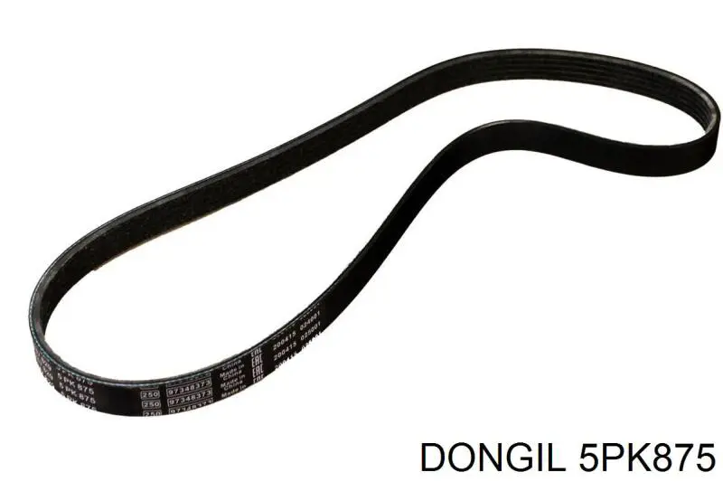 Ремень генератора 5PK875 Dongil