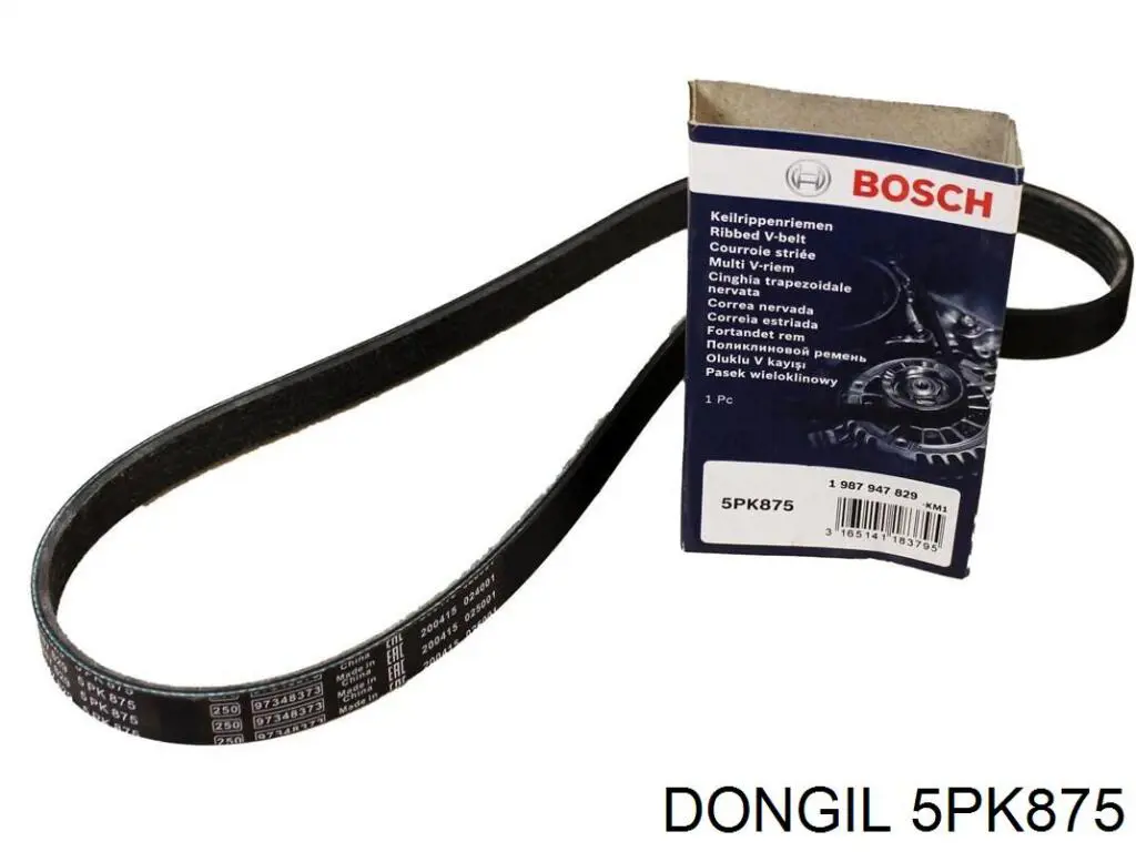 Клиновый ремень Dongil 5PK875 цена, от 4.70 USD