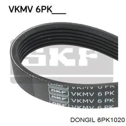 Ремень генератора 6PK1020 Dongil
