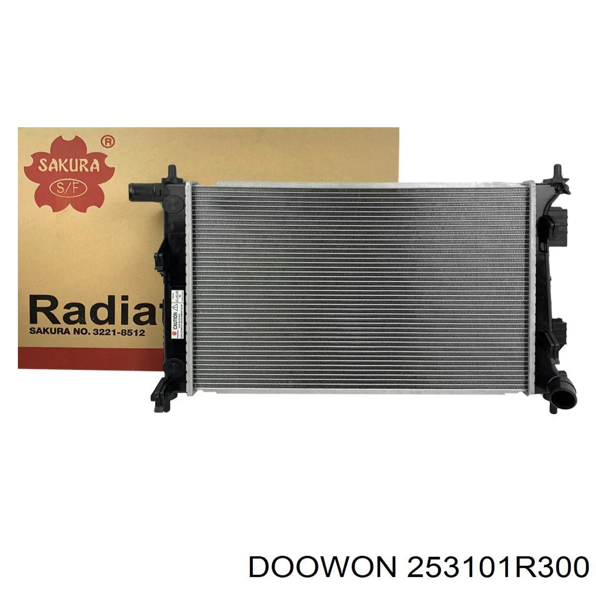 253101R300 Doowon радиатор