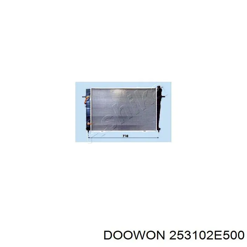 253102E500 Doowon радиатор