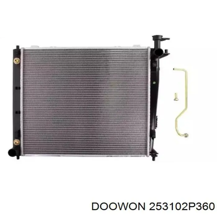 Радиатор 253102P360 Doowon