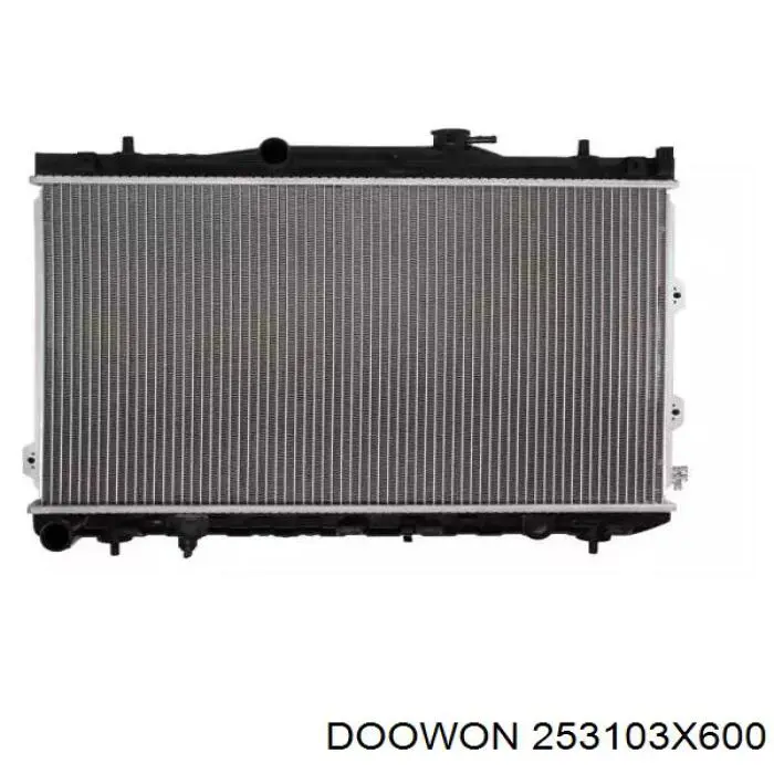 HC253103X600 Mando radiador de esfriamento de motor