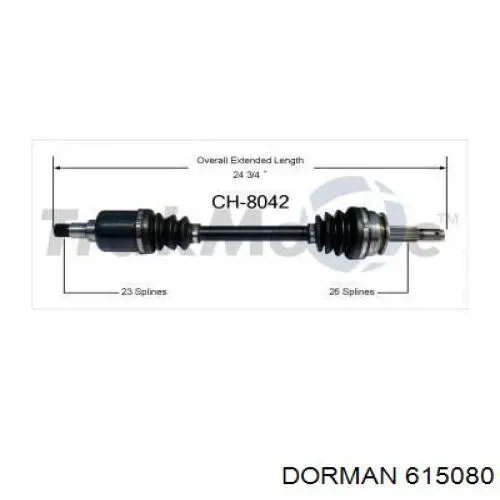 Купить 04293167 Chrysler Гайка передней ступицы