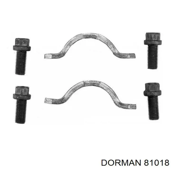 Купить 81018 Dorman Скоба крепления крестовины на заднем хвостовике